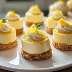 Mini Lemon Cheesecakes