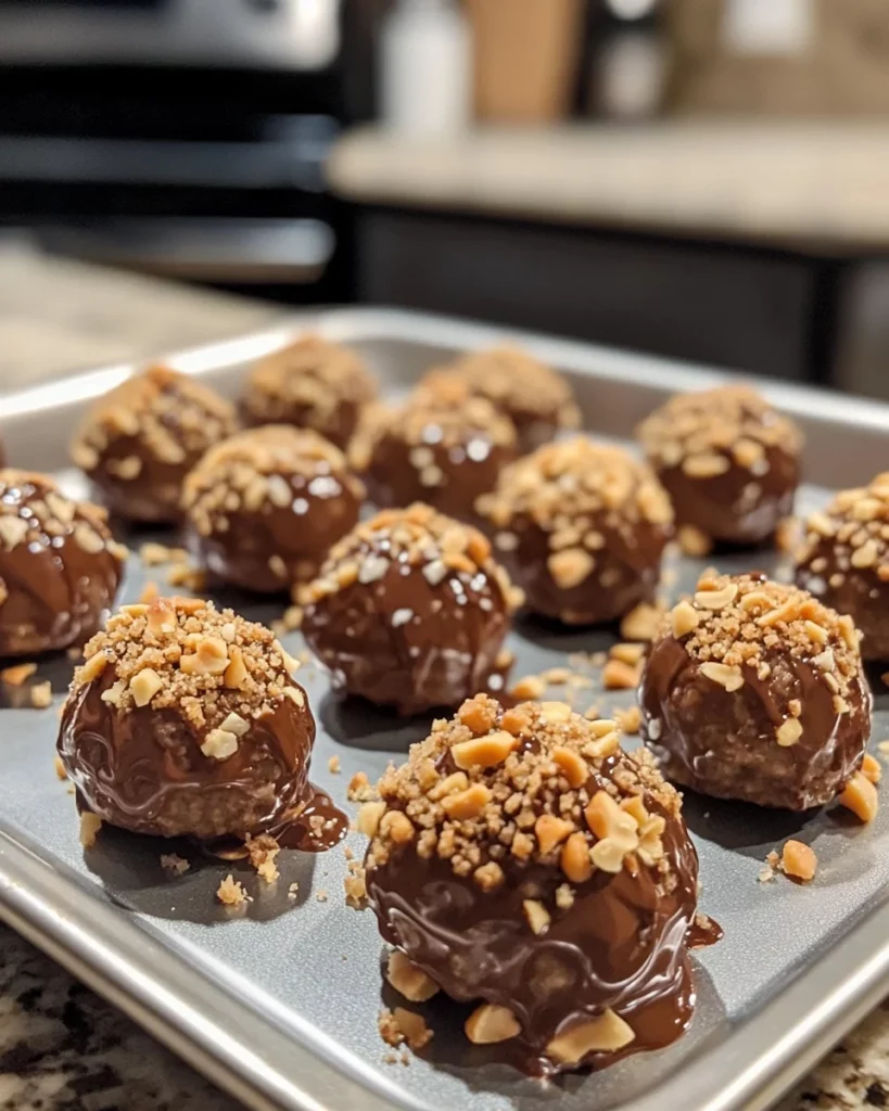 No-Bake Peanut Butter Cheesecake Balls