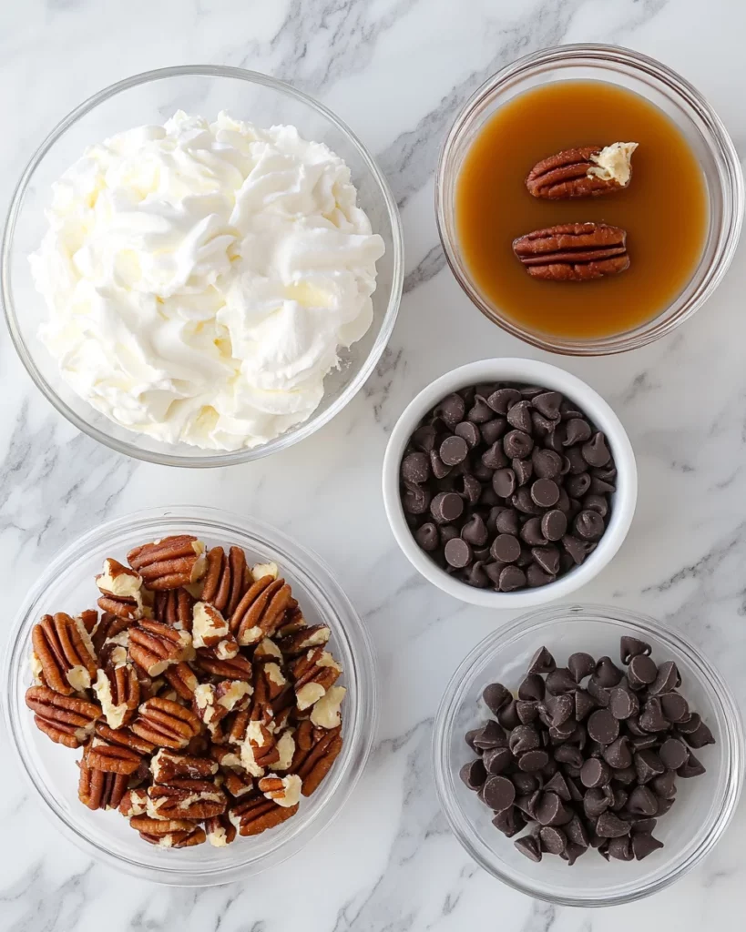 No Bake Turtle Cheesecakes