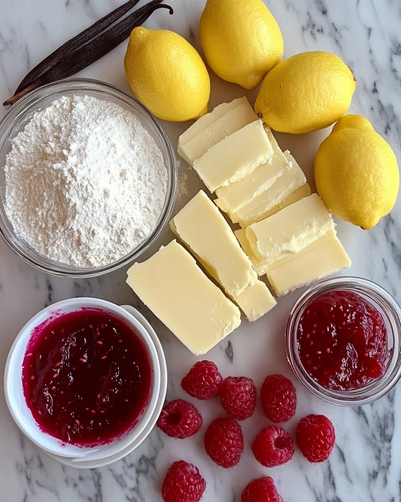 Raspberry Swirl Shortbread Cookies
