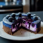 Ravenclaw Midnight Blueberry Cheesecake