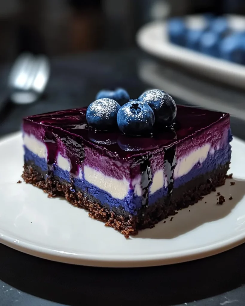 Ravenclaw Midnight Blueberry Cheesecake