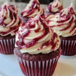 Red Velvet Marble Cupcakes