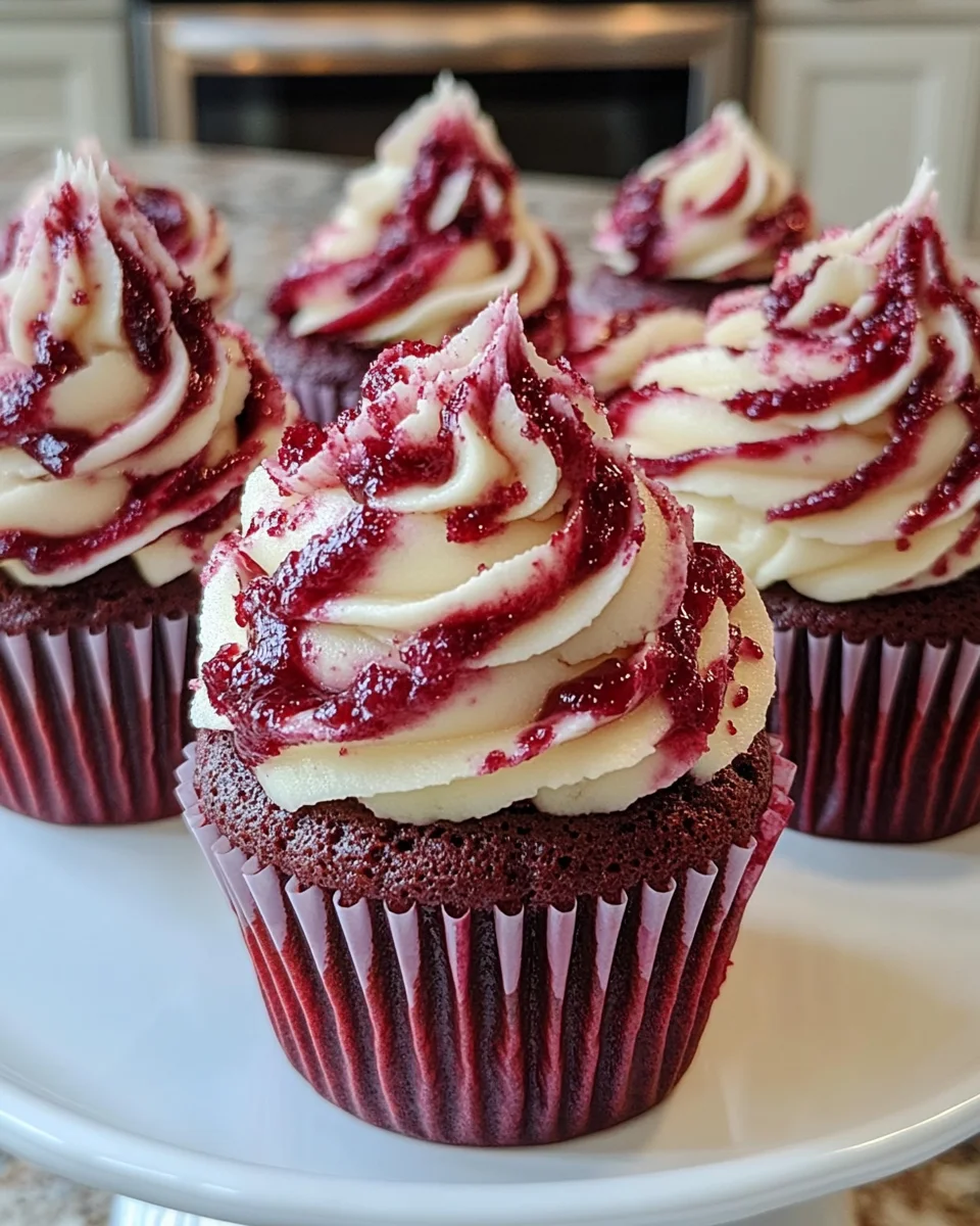 Red Velvet Marble Cupcakes that Wow Your Guests!