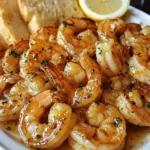 Shrimp Scampi Bowls with Garlic Bread