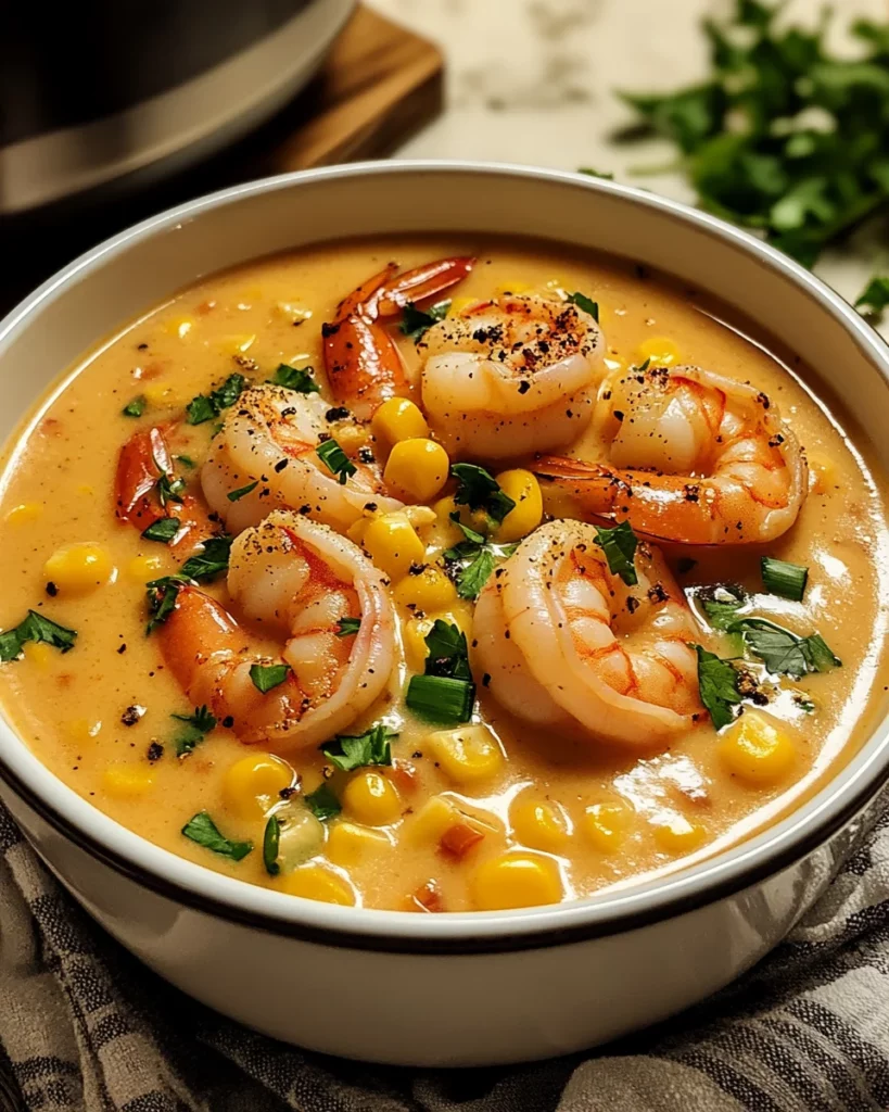 Shrimp and Corn Bisque