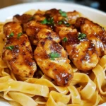 Spicy Cajun Honey Butter Chicken & Pasta