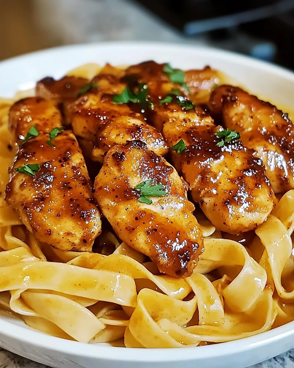 Spicy Cajun Honey Butter Chicken & Pasta: A Must-Try Delight!