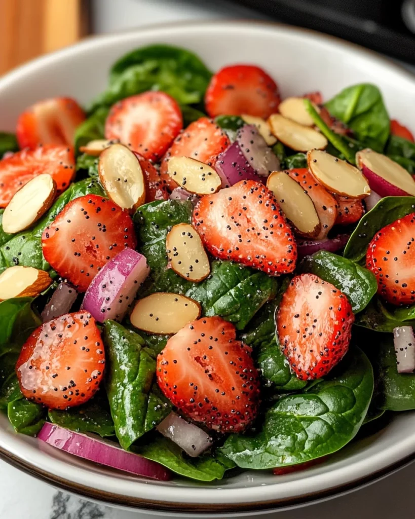 Spinach and Strawberry Salad