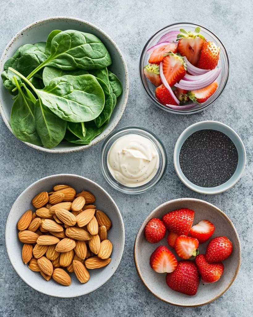 Spinach and Strawberry Salad