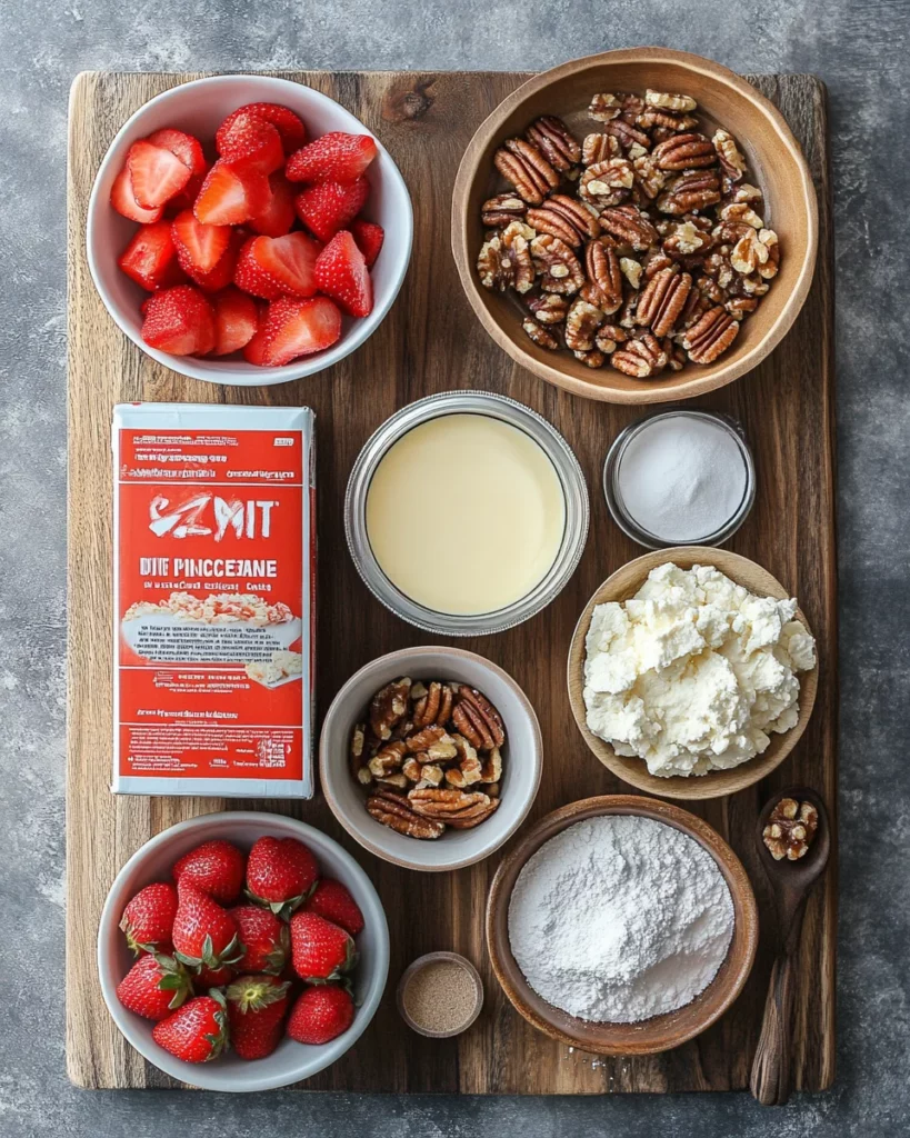 Strawberry Cheesecake Dump Cake