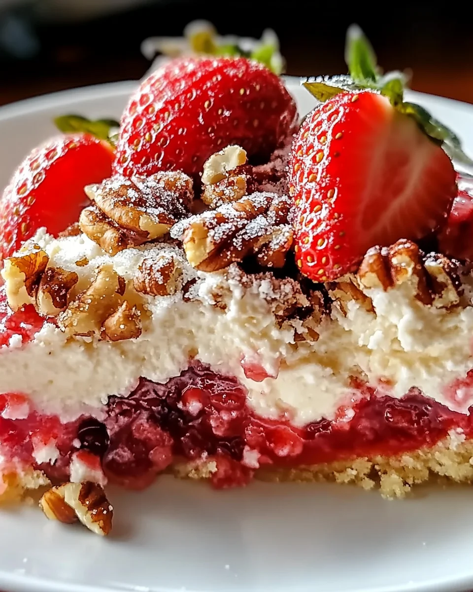 Strawberry Cheesecake Dump Cake: Effortless Dessert Delight!