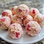 Strawberry Cheesecake Protein Balls
