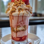 Strawberry Crumble Milkshake
