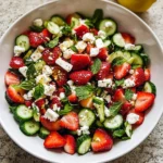 Strawberry Cucumber Salad