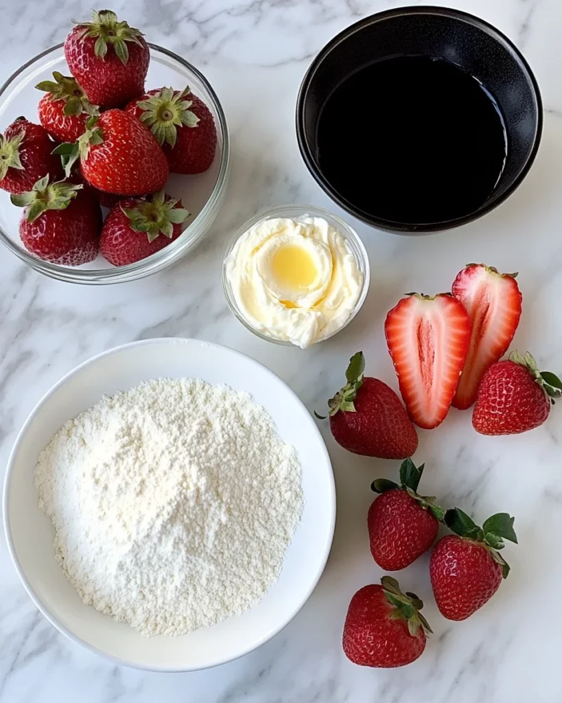 Strawberry Shortcake Cheesecake Dessert Roll