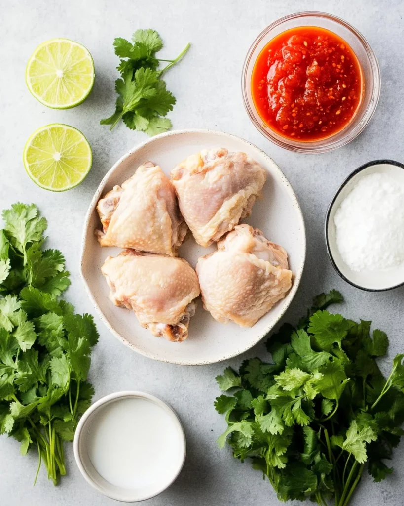 Sweet Chili Chicken Bowl with Coconut Lime Drizzle
