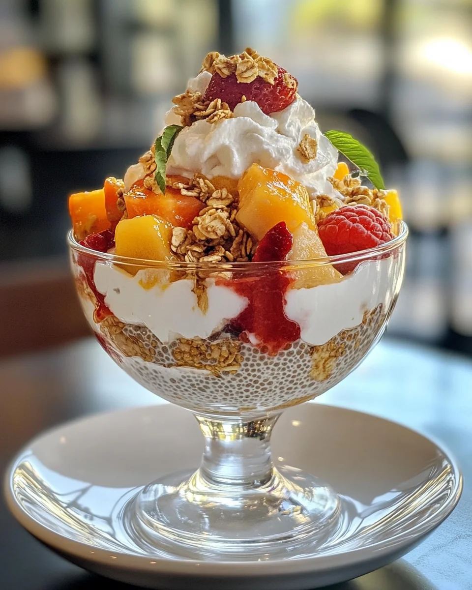 Tropical Chia Pudding: A Refreshing Delight Awaits!