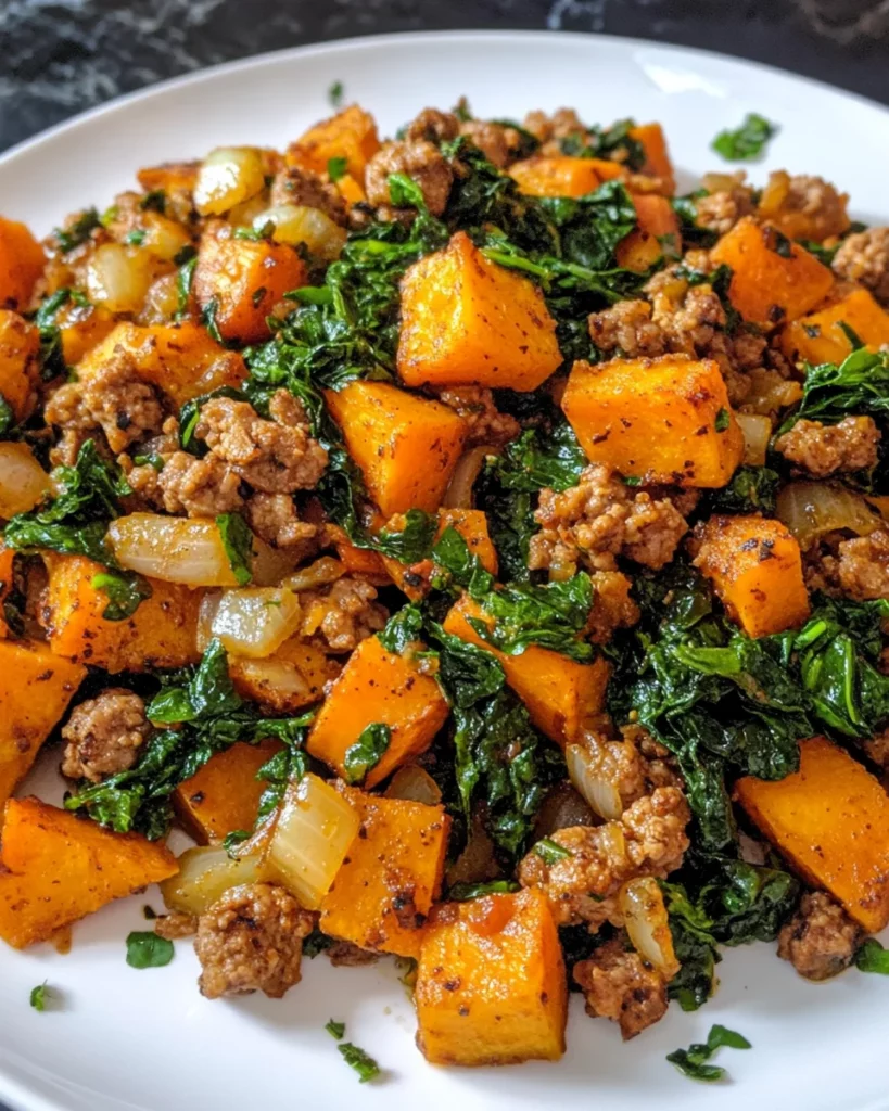 Turkey Sweet Potato Skillet
