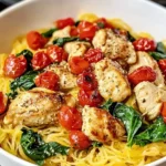 Tuscan Chicken and Spaghetti Squash