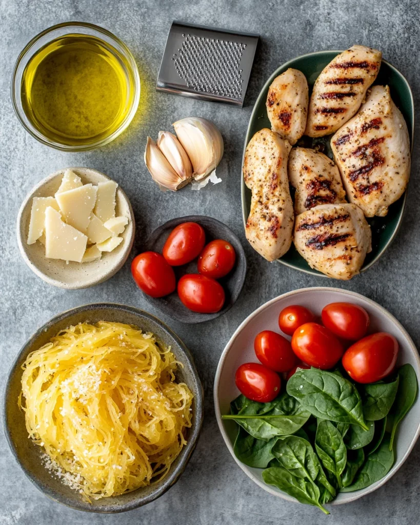 Tuscan Chicken and Spaghetti Squash