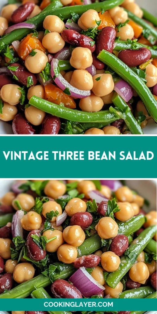 Vintage Three Bean Salad