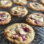 White Chocolate Raspberry Cookies
