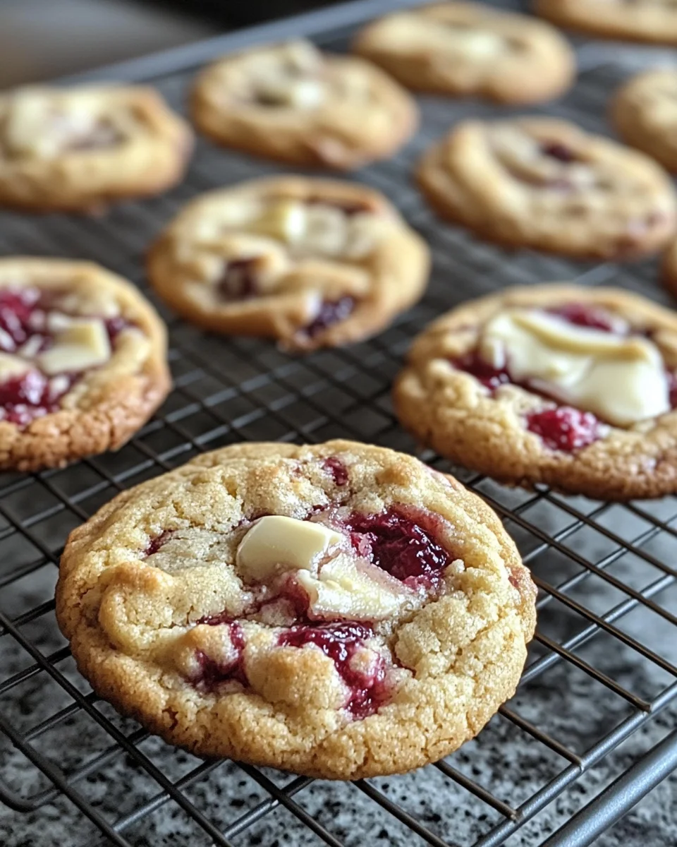 White Chocolate Raspberry Cookies: Discover a Delightful Treat!