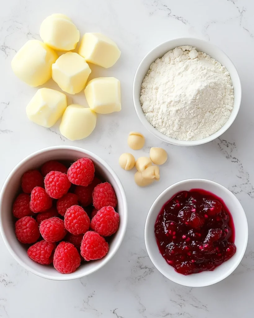 White Chocolate Raspberry Cookies