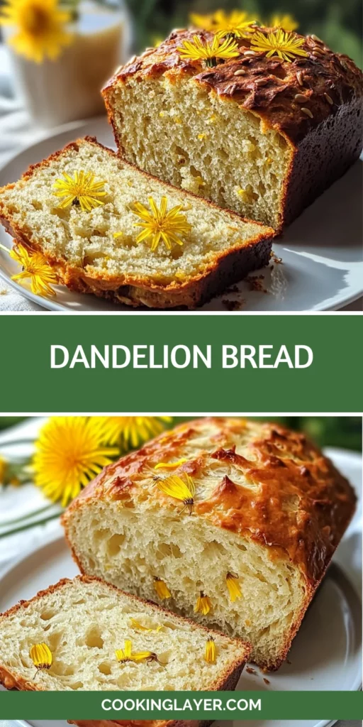 dandelion bread