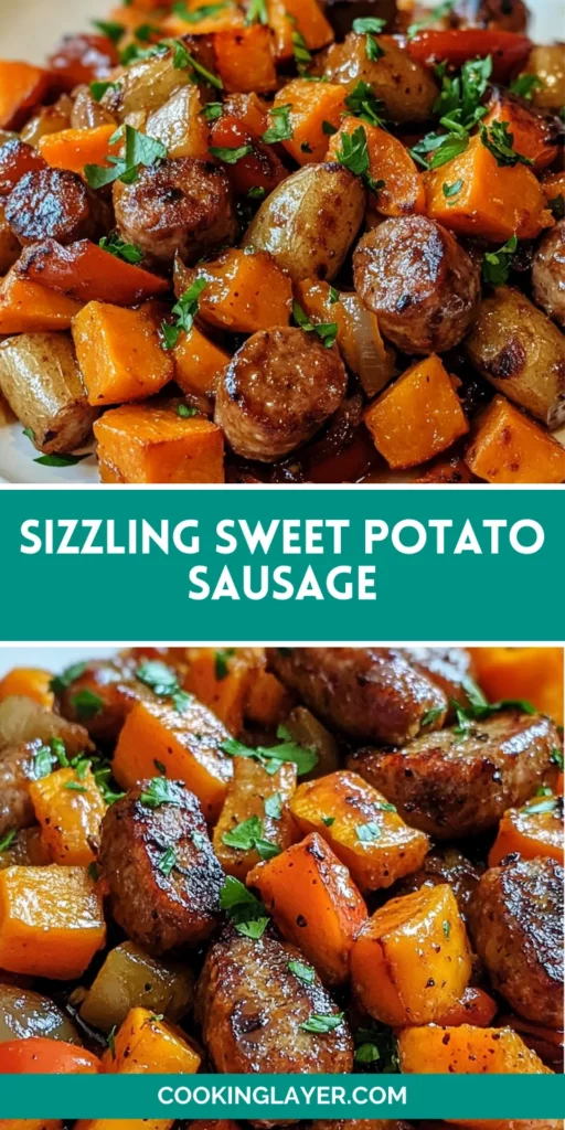 Sizzling Sweet Potato Sausage