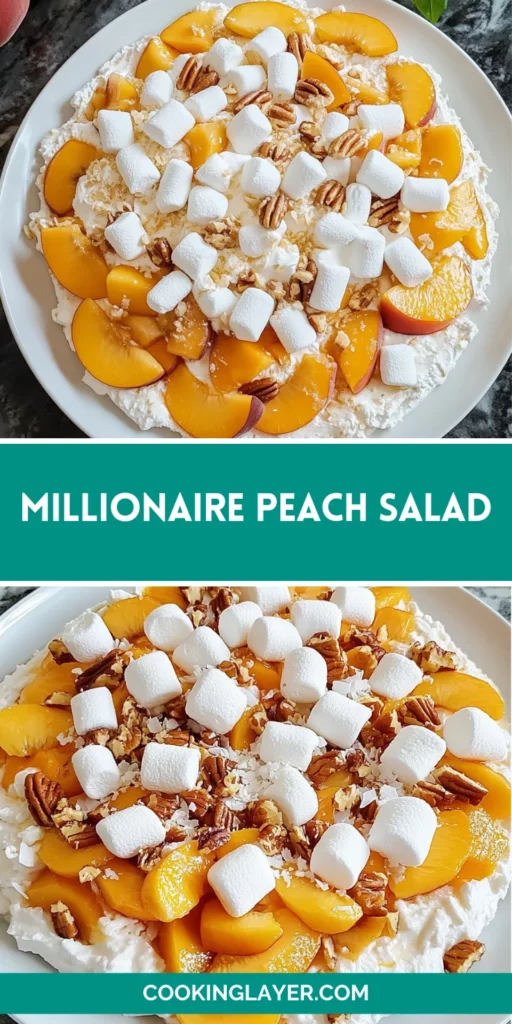 Millionaire Peach Salad