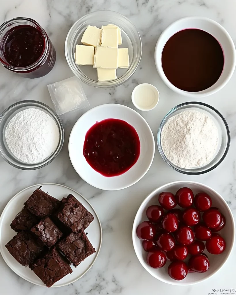 Cherry Cheesecake Brownies