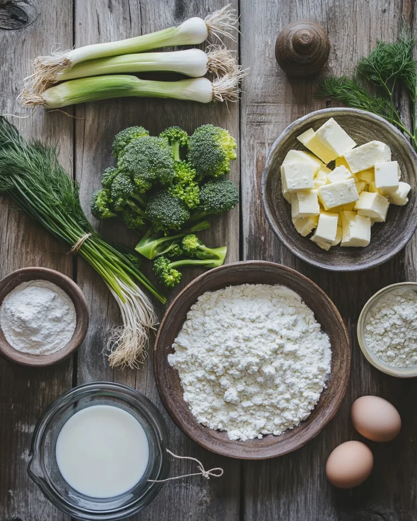 Broccoli and Feta Brownies