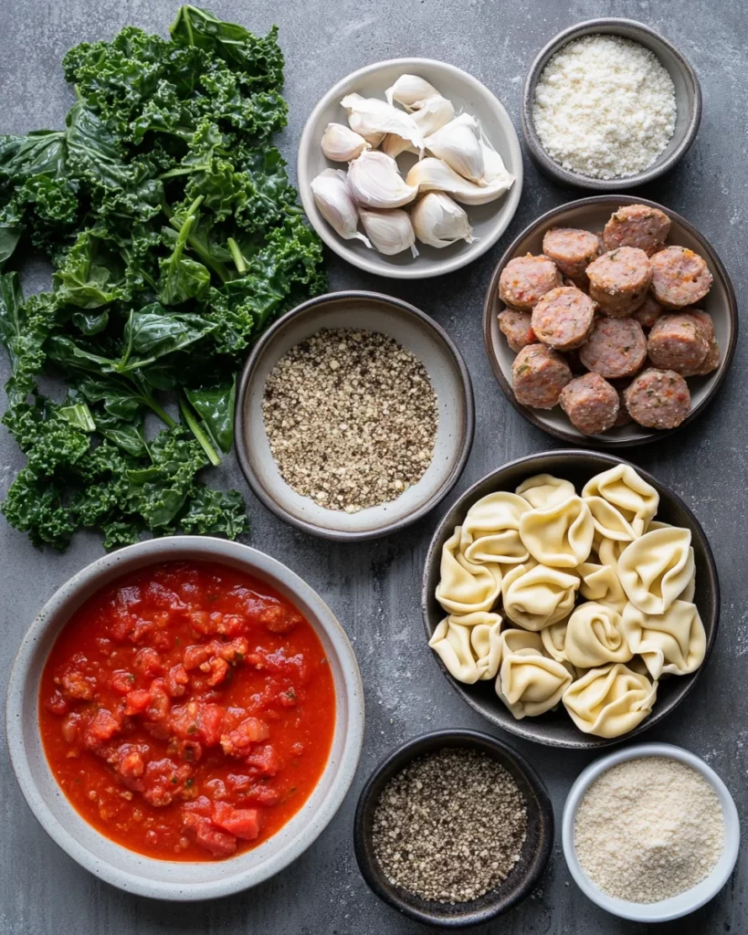 creamy tortellini soup