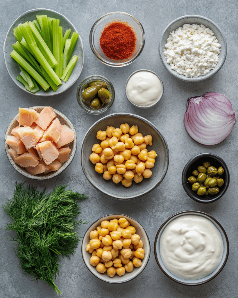 Tuna Garbanzo Bean Salad