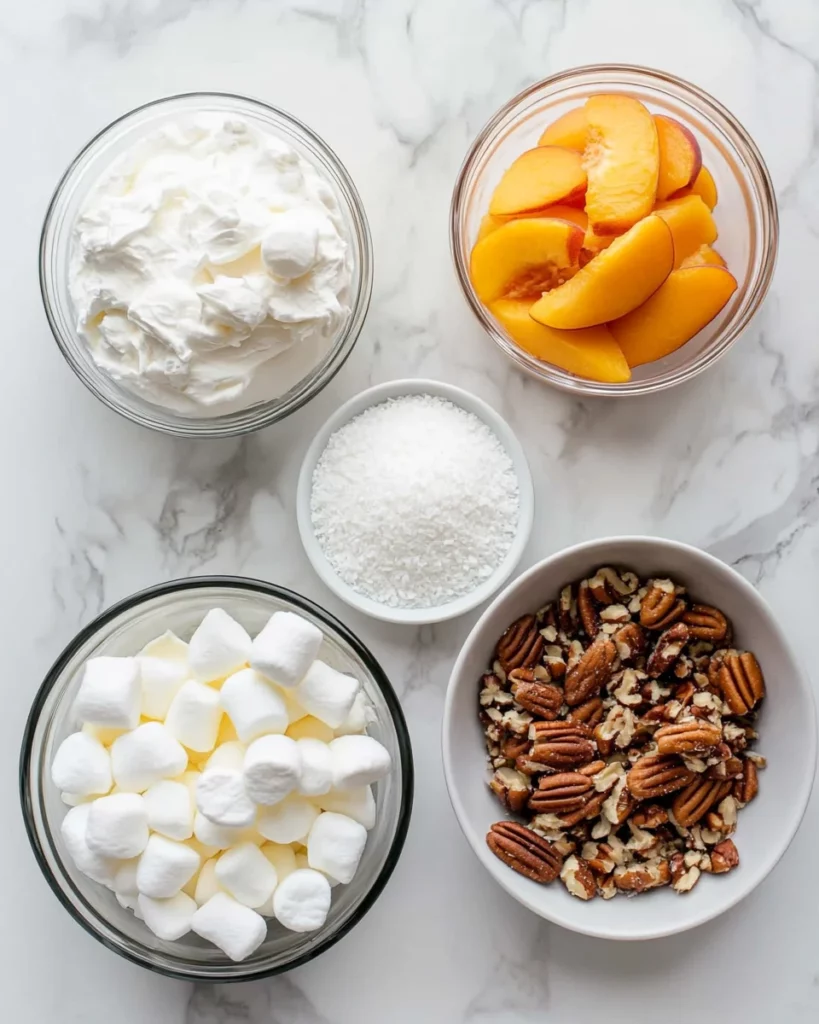 Millionaire Peach Salad