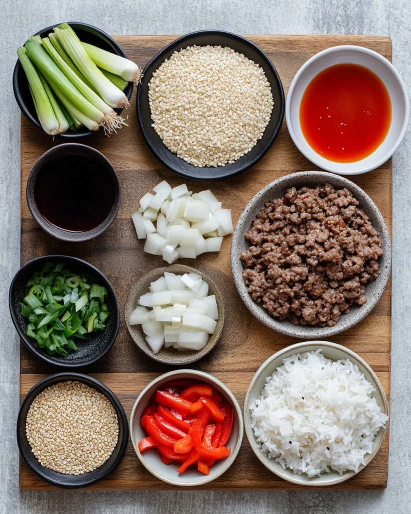 Crispy Chilli Beef Rice