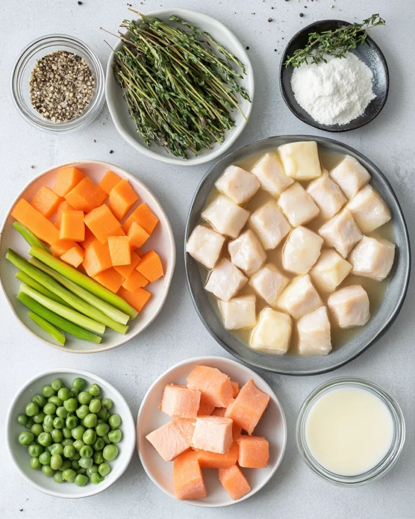 Spring Chicken and Dumplings