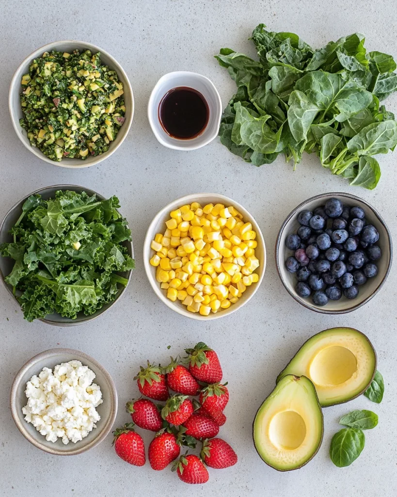 STRAWBERRY AVOCADO CORN SALAD