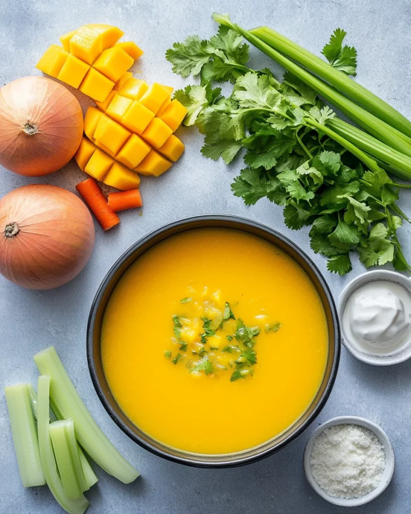 Creamy Mangoes Chowder