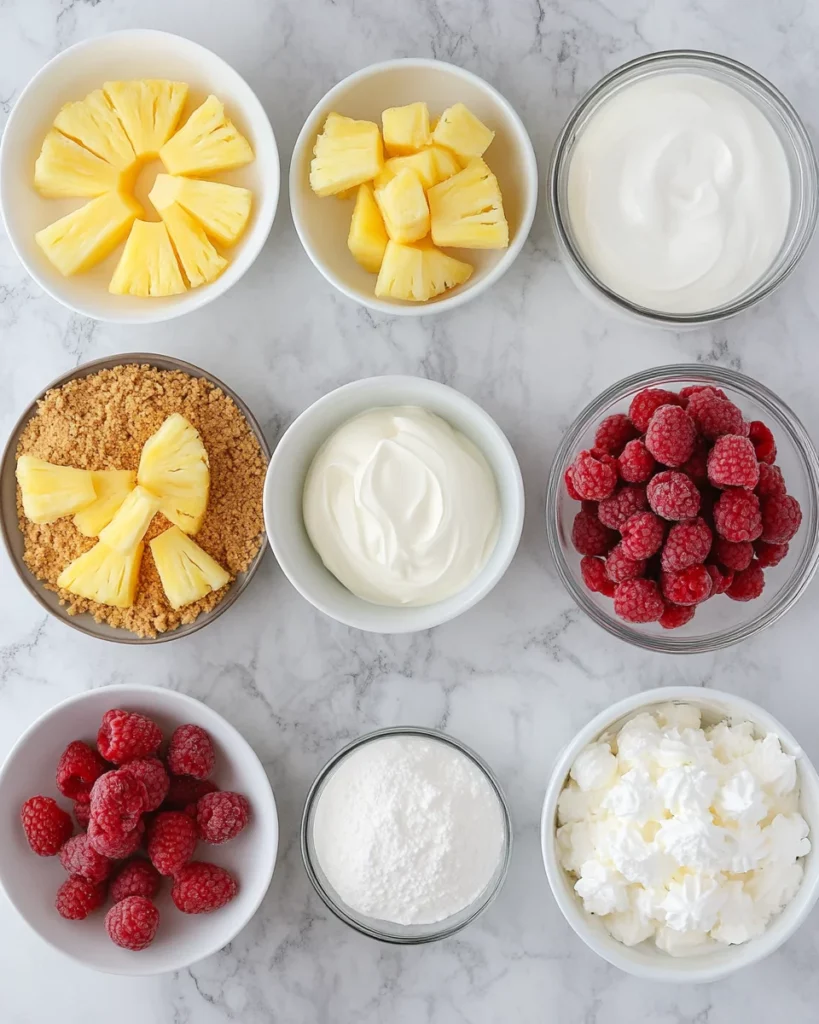 No-Bake Pineapple Heaven Cheesecake