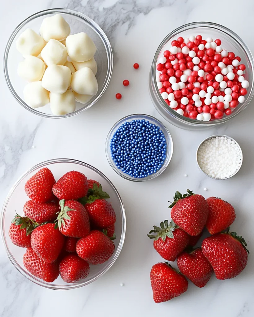 July Chocolate Covered Strawberries
