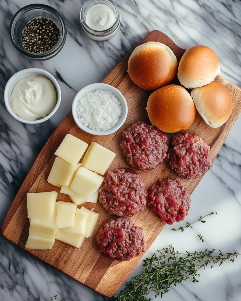 French Onion Burgers