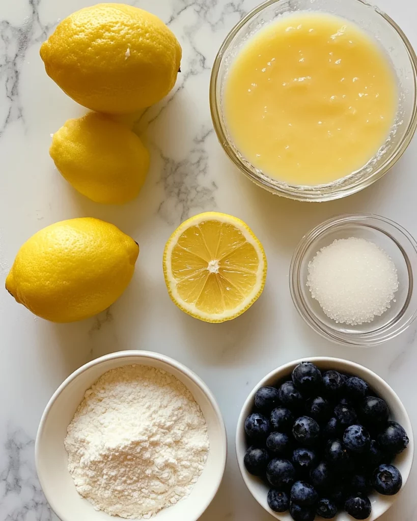 Lemon Blueberry Cupcakes