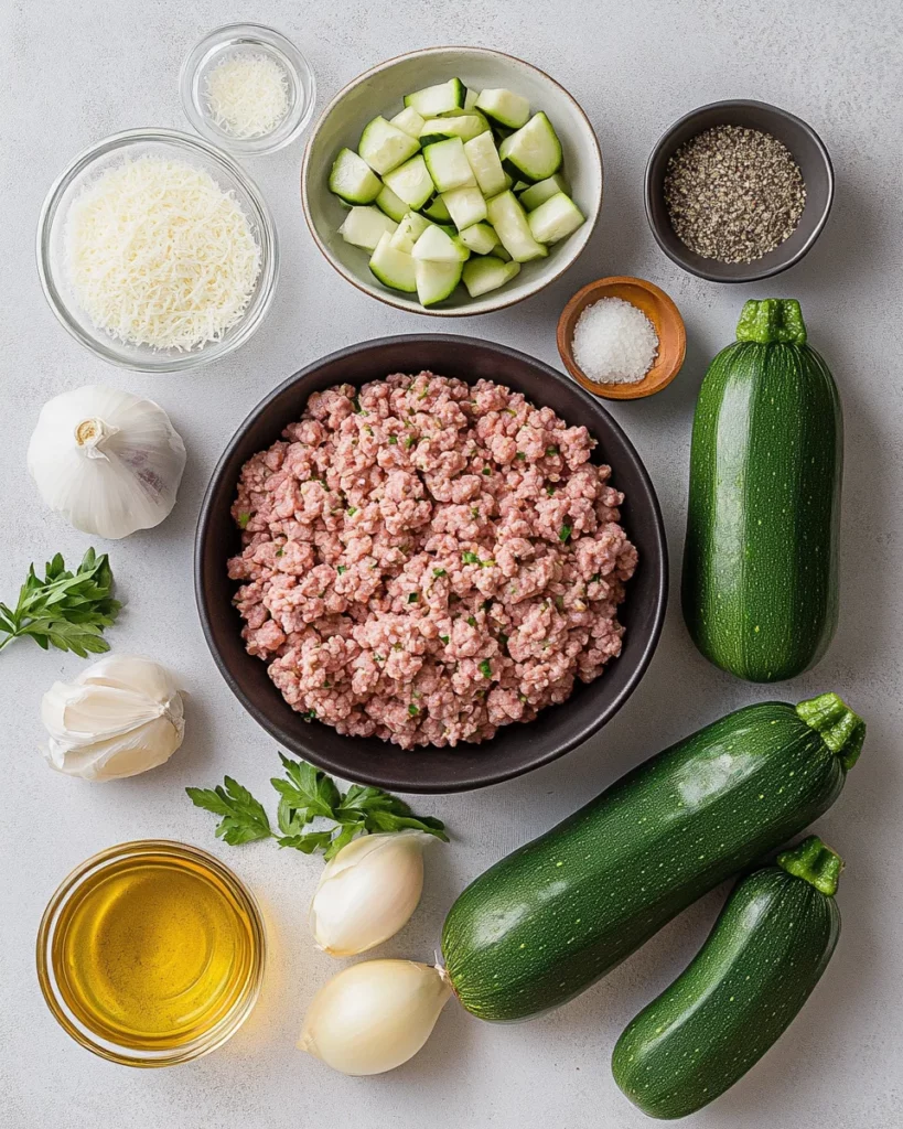 Ground Turkey and Zucchini Skillet