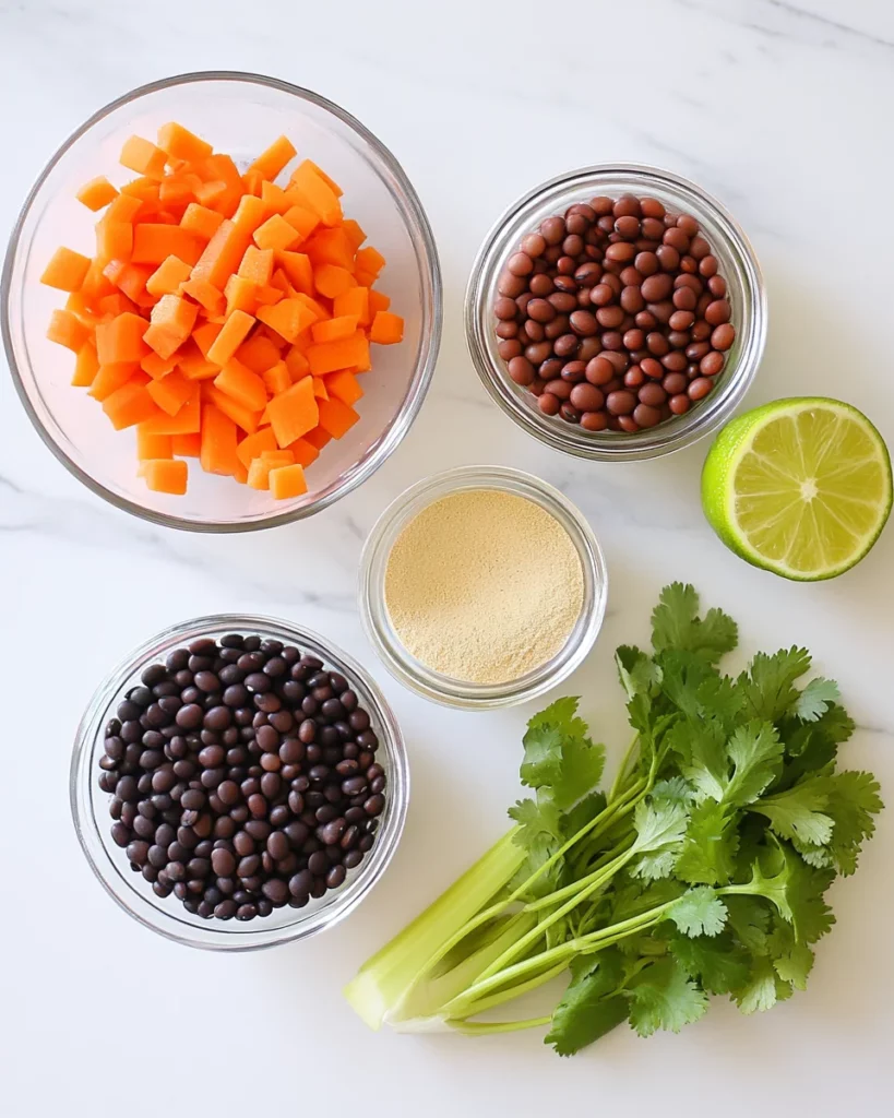 Black Bean and Lentil Soup