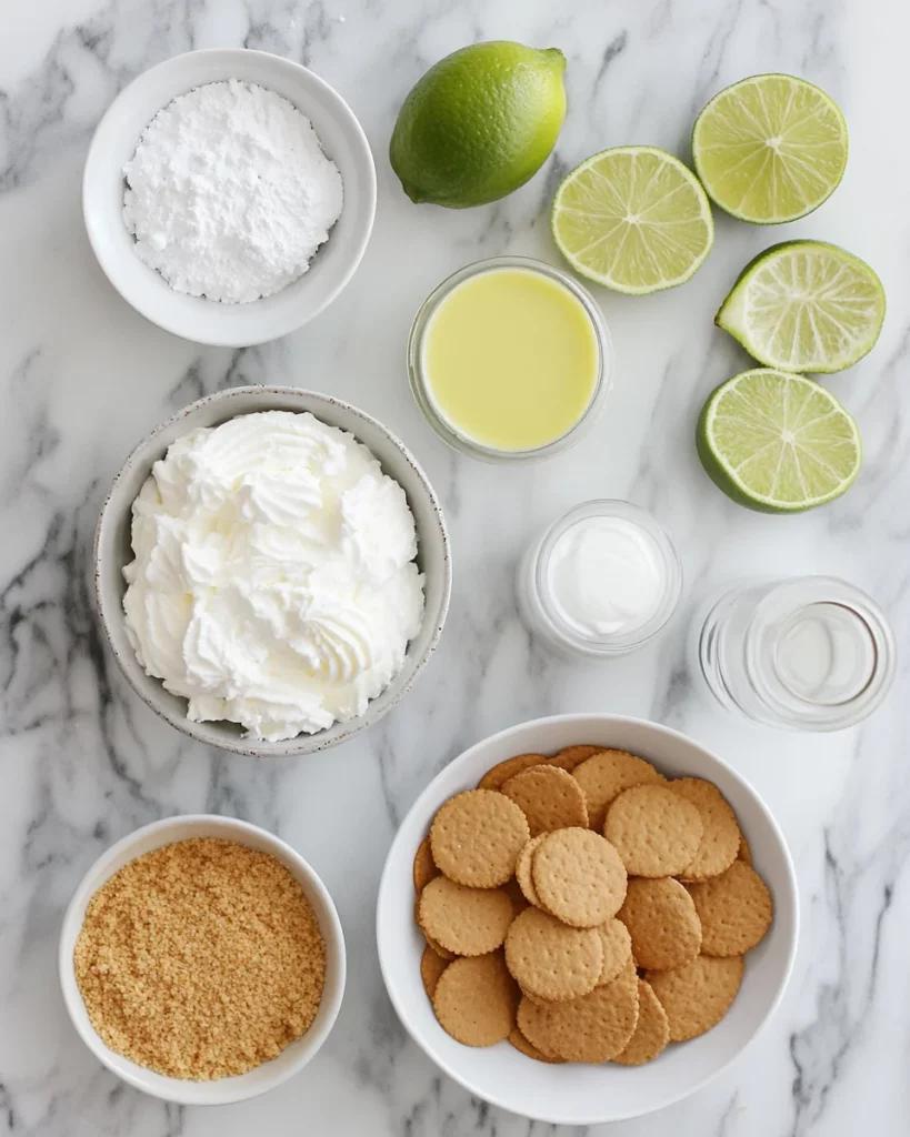 No-bake Key Lime Cheesecake Jars