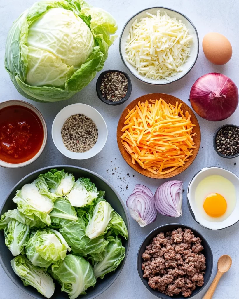 Oven-Baked Cabbage Burgers
