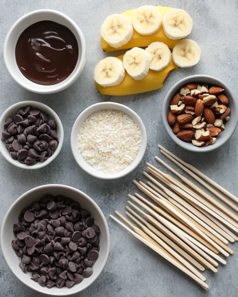 Frozen Chocolate-Covered Bananas